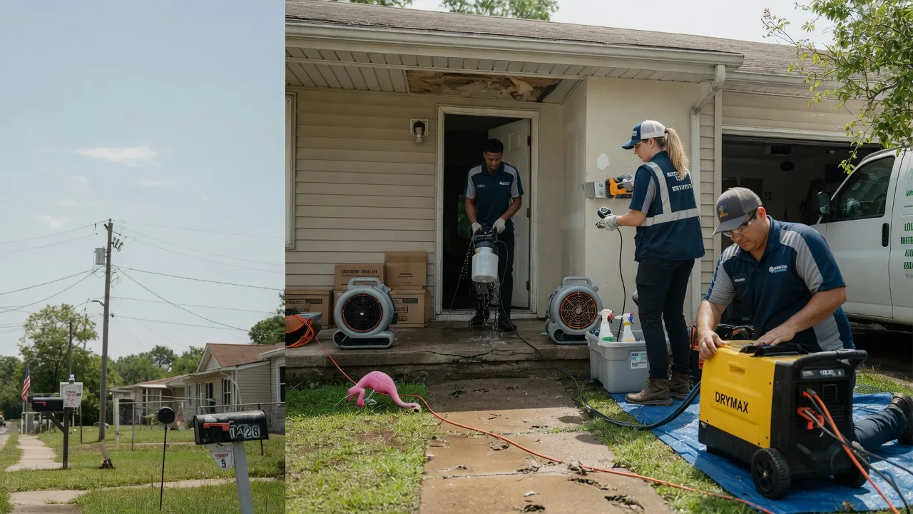 Storm Damage Water Removal in Oilton, OK near me